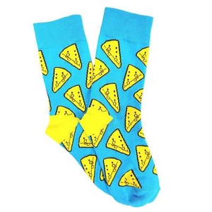 Cheese Wedge Socks (Adult Small) from the Sock Panda - Picture 1 of 2