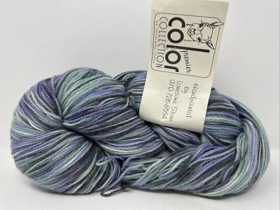 Огромный одинокий камень синий серый зеленый с ручной росписью 100% пальцы альпаки 665 ярдов - Изображение 1 из 4