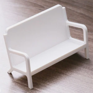Creative Sofa Shape Business Name Card Holder Display Stand Rack Table Organizer - Picture 1 of 6