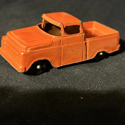 1957 Ford Tootsietoy Pickup Truck Laranja, Janela Traseira Fechada Diecast - Imagem 1 de 4