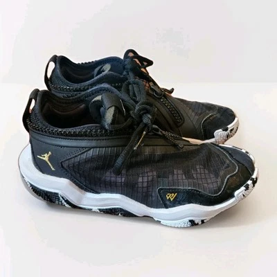 Air Jordan Why Not .6 GS Black Gold DO7191 071 Basketball Shoes Boys 4.5Y - Image 1 of 4