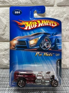 Hot Wheels Pin Hedz 4/5 Way 2 Fast 2005 #094 rot - Bild 1 von 4