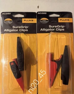 New Authentic Fluke AC285 SureGrip Alligator Clips - Picture 1 of 2