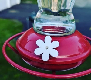 12x Hummingbird Feeder Replacement Flowers Feeder Replacement Parts MADE IN USA - Picture 1 of 3