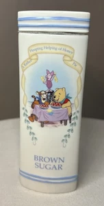 VINTAGE NEW Lenox Disney Pooh Pantry Canister Brown Sugar Jar HTF RARE MINT - Picture 1 of 9