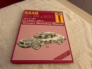 Haynes Workshop Manual -Saab 90, 99 & 900 Hardback 1979 - 1987 Complete Free P&P - Picture 1 of 10