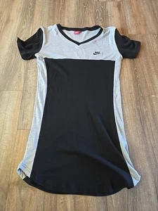 NEU Shirtkleid Nike Gr. L-XL Grau Schwarz Baumwolle - Bild 1 von 3