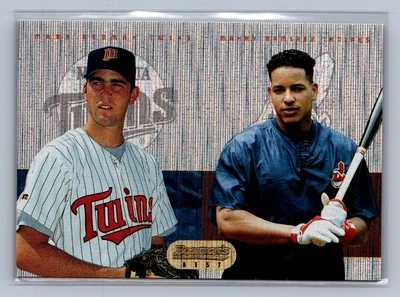 1995 Bowman's Best #2 Mark Redman / Manny Ramirez Refractors - Image 1 of 2