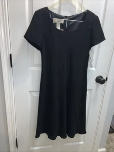 Jones New York Evening Black Villa Borghese Beaded Dress Sz 8 Formal Wedding🔥🔥 - Picture 1 of 7