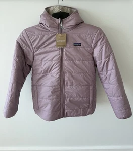 PATAGONIA Reversible Ready Freddy Hoody Stormy Mauve 68095 Girls XL MSRP $129 - Picture 1 of 7