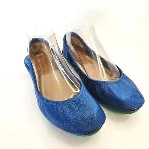 Zapatos planos de ballet Tieks By Gavriell talla 8 azul real cómodos sin cordones - Imagen 1 de 13