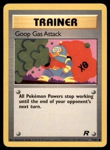 2000 Pokemon Team Rocket Gopp Gas Attack English #78 Vintage - Picture 1 of 2