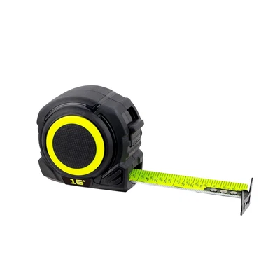 Komelon 16-Ft Retraction Control Tape Measure with Fraction Marks, Backside Prin - Image 1 of 4