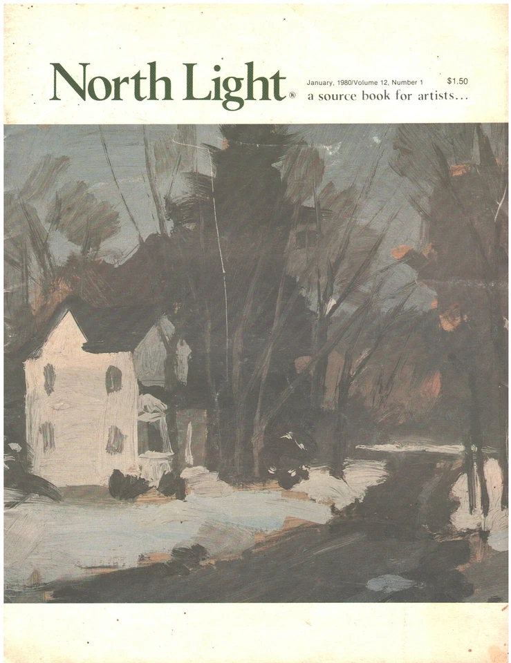 NORTH LIGHT Magazine January 1980 Artists Source Book Painting Indoors Spanish - Image 1 of 1