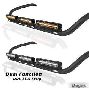 Barra de techo + LED al ras + barras LED para adaptarse a Scania serie 4 estándar para dormir NEGRO - Imagen 1 de 10