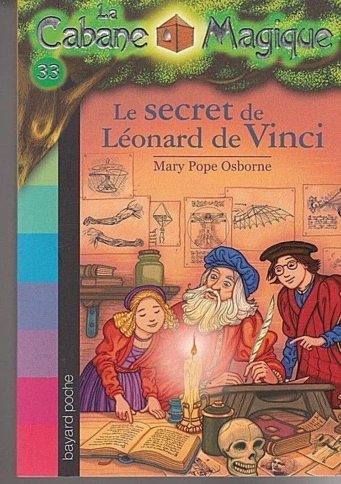 CABANE MAGiQUE tome 33 Mary Pope Osborne LE SECRET DE LEONARD DE VINCI - Photo 1/1