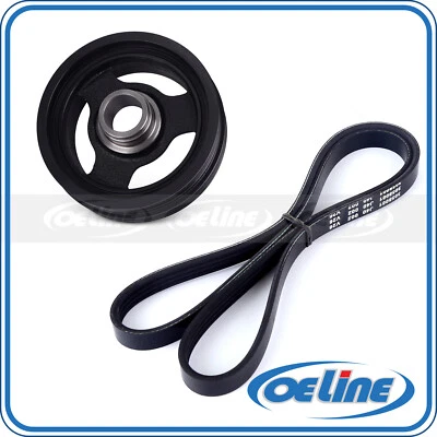 Equilibrador armónico y correa serpentina para Chevrolet Corvette 1998-2004 5,7 L Foto 1 de 4