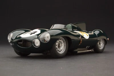 Exoto XS | 1:18 | JAGUAR WORKS TEAM | 1954 Jaguar D-Type | 2nd Le Mans | “OKV 1” - Image 1 of 4