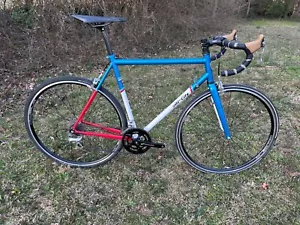 All City Mr. Pink Columbus ZONA 55cm Dura Ace 10-speed Excellent - Picture 1 of 14