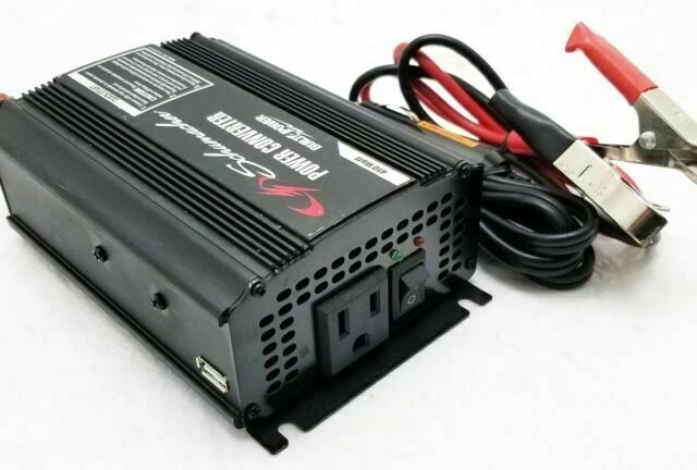 SCHUMACHER AC/DC CAR BATTERY POWER INVERTER CONVERTER USB Charger 410 Watt SI2