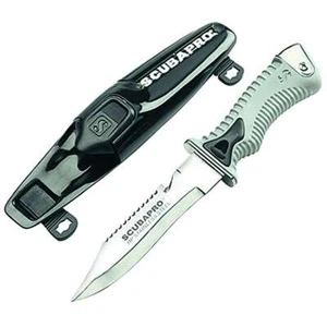 Scubapro K-6 Dive Knife, Black - Picture 1 of 2