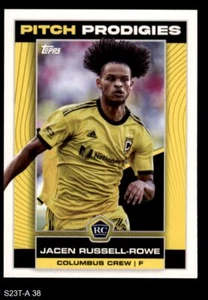 2023 Topps MLS #38 Jacen Russell-Rowe Pitch Prodigies Columbus Crew 8 - NM/MT - Picture 1 of 2