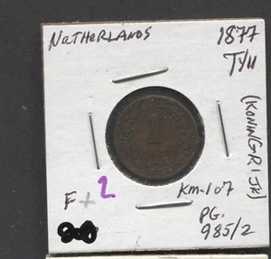 1877- Netherlands- F+ - Picture 1 of 2