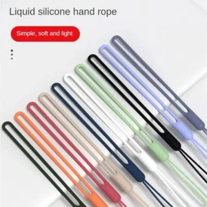 Short Phone Anti-lost Rope Silicone Hanging Cord Phone Case Chain Straps - Photo 1 sur 22