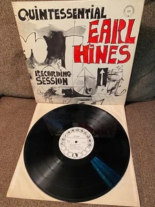 EARL HINES Quintessential Recording Session 1971 Chiarosucro LP CR 101 EXC - Picture 1 of 1