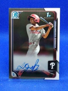2015 Bowman Chrome Prospects Auto Arquimedes Gamboa #BCAP-AG Auto