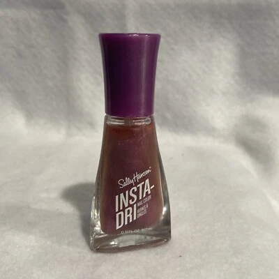 Sally Hansen ~ Esmalte de color de uñas Insta-Dri ~ Fig Flash 448 ~ 0,31 fl oz Foto 1 de 3
