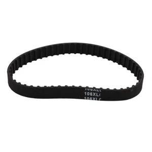 106XL Zahnriemen 53 Zähne 10 mm breit 5,08 mm Teilung Schrittmotor Gummi schwarz - Bild 1 von 1