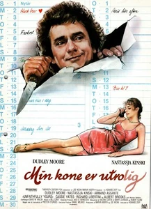 Unfaithfully Yours Dudley Moore Kinski Old 1984 Vtg Danish Movie Press Release - Picture 1 of 2