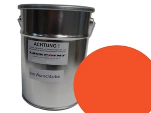 4 Liter Spritzfertigen Basislack geeignet für Porsche M2A Lavaorange Autolack L - Picture 1 of 2