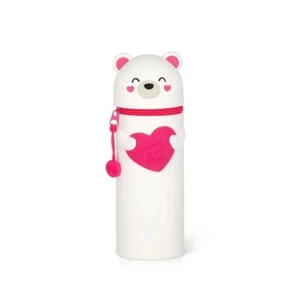 Legami 2 in 1 Valentinstag-Federmäppchen White Bear - Kawaii - Limited Edition - - Bild 1 von 4
