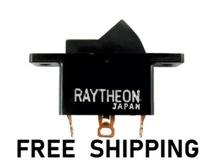 (1x) SPST ON-NONE-ON Rocker Switch - 10A @ 125VAC - 6A @ 250VAC, Gold Terminals - Picture 1 of 4