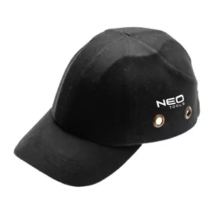Anstoßkappe schwarz, Kopfschutz Schutzhelm Hardcap Schutzkappe Arbeitskappe - Bild 1 von 4