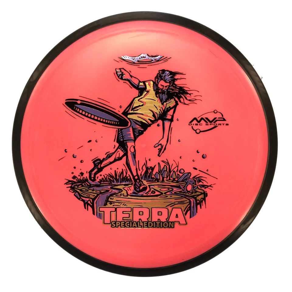 DISC GOLF MVP SE ELECTRON TERRA OVERSTABLE FAIRWAY DRIVER 173g PINK CONRAD - Image 1 of 1
