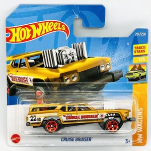 "Track Stars"" 3/5 Cruise Bruiser Mattel Hot Wheels 201/250 en oro, ¡sin usar! - Imagen 1 de 3
