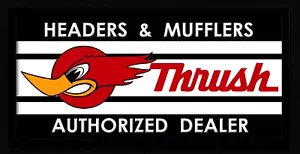ULTRA BRIGHT LED LIGHTED THRUSH MUFFLER DEALER / GARGE SIGN / AUTO DEALER - Picture 1 of 4