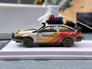 DCM 1/64 Scale Toyota AE86 Pandemic Off-Road Muddy2 Diecast Car Model Toy - Picture 1 of 6