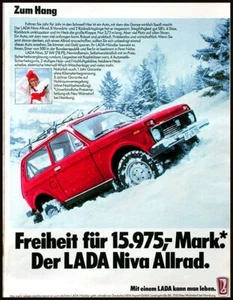 Lada Niva Allrad, originale Werbung aus 1980 - Picture 1 of 1