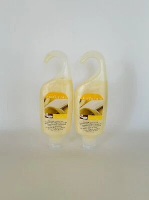 LOT OF 2 AVON NATURALS BANANA & COCONUT SHOWER  GEL 5oz. EACH (NEW & SEALED) - Image 1 of 4