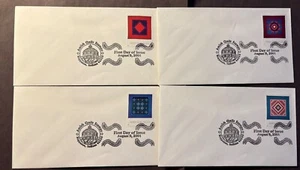 #3524-27 Amish Quilts enhanced USPS Cancel, no cachet so make you own - Picture 1 of 1