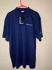 Nike Dri Fit Men's Navy Blue Normatec Polo New With Tags Size XL