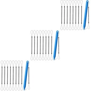 3 Pieces Federseil Stretch-Lanyard Für Stylus-Stift Berühren Sie - Zdjęcie 1 z 12