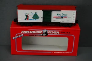 Gilbert American Flyer S Scale 1996 Merry Christmas Holiday Car 6-48325 - Picture 1 of 7