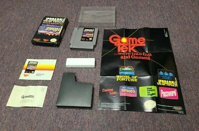 Jeopardy (Nintendo Entertainment System, 1985) Complete in Box NES - Image 1 of 4
