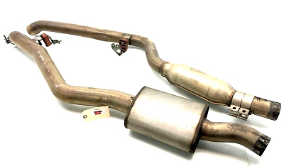 BMW X6 E71 2008-2014 4,4 L V8 JUEGO SILENCIADOR ESCAPE CENTRAL X2 OEM. Foto 1 de 4