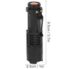 Toh 2Pcs Outdoor Flash Super Defender Edc Mini Zoomable Flashlight With Telescop
